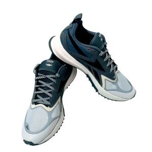 Reebok Women's Lavante Trail 2 Blue White Trail Running Non-Slip Tread Size 7.5
